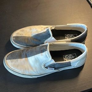 Vans black and white big checker